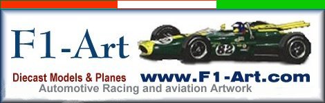 Formula One, diecast models,airliners and much much more...